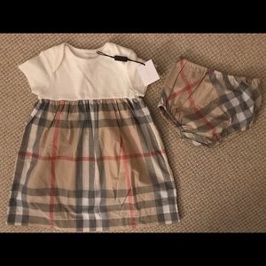 Burberry children’s dress NWT